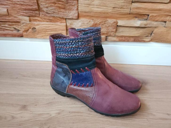 Think enkellaarsjes maat 40,5 / 7 laarsjes Think! schoenen, Kleding | Dames, Schoenen, Zo goed als nieuw, Lage of Enkellaarzen