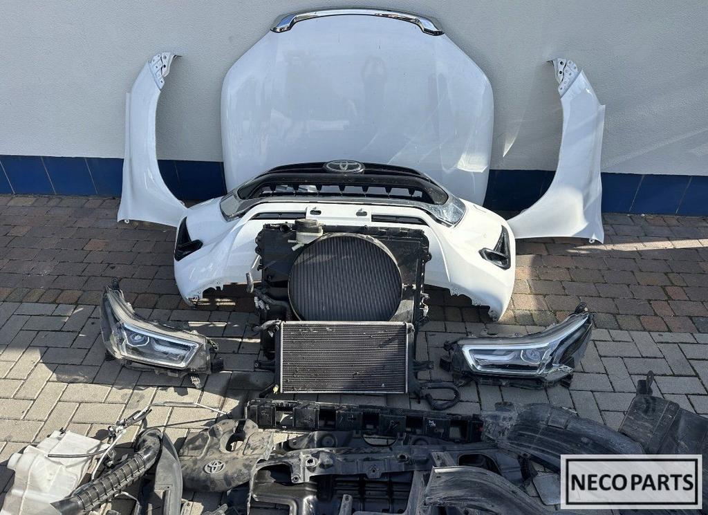 TOYOTA HILUX VOORKOP BUMPER MOTORKAP SCHERM LED KOELER, Gebruikt, -, Ophalen of Verzenden, Toyota