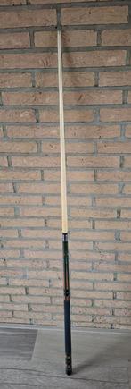 Zo goed als nieuwe biljartkeu in metalen kist, Sport en Fitness, Biljarten en Poolen, Ophalen of Verzenden, Zo goed als nieuw