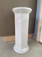 Sokkel, wit, Huis en Inrichting, Woonaccessoires | Zuilen en Pilaren, Ophalen of Verzenden, Gebruikt