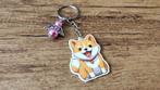 Sleutelhanger Tashanger Akita Shiba inu met beschermengeltje, Dieren en Toebehoren, Verzenden, Nieuw