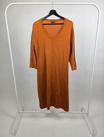Bloomings Knit Midi Jurk Bruin XL beschikbaar voor biedingen