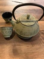 Theepot met kopjes - Aziatische stijl, Ophalen of Verzenden, Zo goed als nieuw