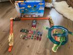Hot Wheels Dino baan + auto's, Kinderen en Baby's, Speelgoed | Racebanen, Zelf te bouwen, Ophalen of Verzenden, Hot Wheels, Handmatig