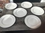 6 Wedgwood  Windsor Dinerborden, Huis en Inrichting, Keuken | Servies, Ophalen of Verzenden, Zo goed als nieuw, Bord(en), Wedgwood