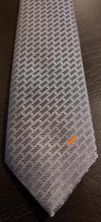 Nedlloyd Stropdas grijs met doorlopende logo's en 1 oranje, Ophalen of Verzenden, Nieuw, Gebruiksvoorwerp