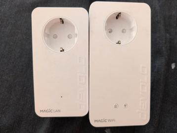 Devolo magic 2 lan + wifi adapter starterset beschikbaar voor biedingen