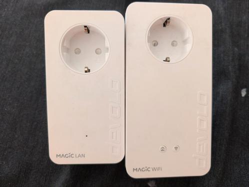 Devolo magic 2 lan + wifi adapter starterset, Computers en Software, Powerlines, Zo goed als nieuw, Ophalen of Verzenden
