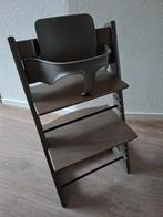 kinderstoel stokke tripp trapp met babyset HAZY GREY, Ophalen, Zo goed als nieuw, Meegroeistoel