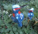 IJSVOGEL MET JONG OP TAK - STREET ART - FAIRTRADE - HANDMADE, Ophalen of Verzenden, Nieuw
