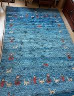 Zware kwaliteit wollen vloerkleed/tapijt. 2.54 x 1.80, 200 cm of meer, Blauw, 150 tot 200 cm, Gebruikt