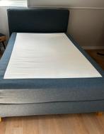 Ikea dunvik 140x200, Ophalen, Gebruikt, Blauw, Tweepersoons