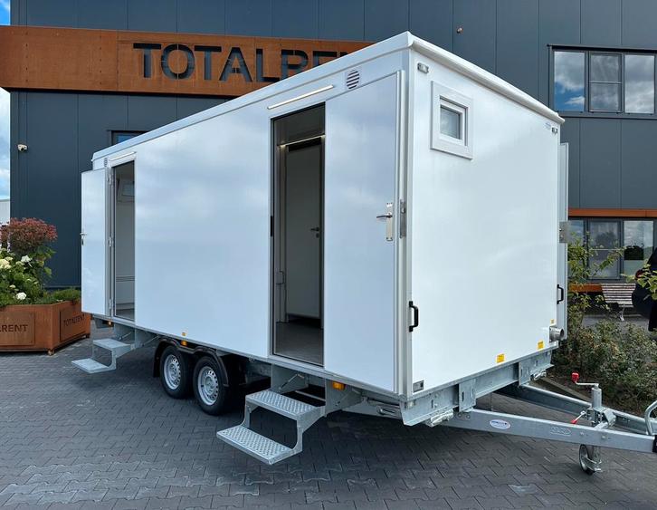 Te koop luxe toiletwagens 3-1-3 en 2-1-1 en 2-1-2 voorraad, Auto diversen, Aanhangers en Bagagewagens, Nieuw, Ophalen