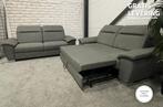 GRATIS LEVERING HEEL NL Design H&H 2x 3zits Stoffen Bankstel, Driepersoons, 75 tot 100 cm, Ophalen of Verzenden, Zo goed als nieuw