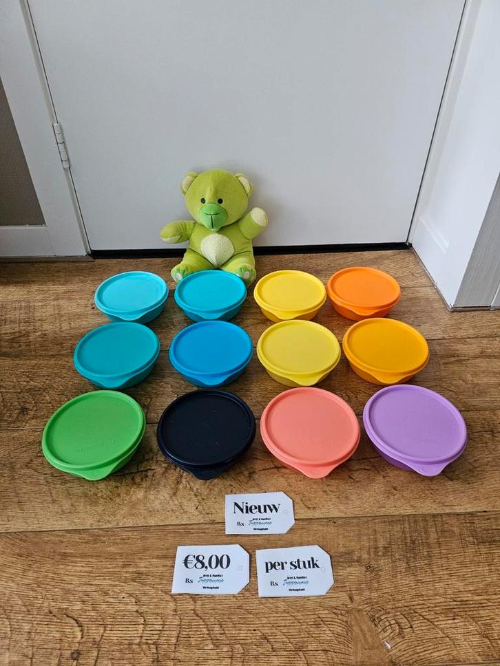 # Tupperware NIEUWE ruimtekommen 300 ml gekleurd, Huis en Inrichting, Keuken | Tupperware, Nieuw, Bak of Kom, Blauw, Geel, Groen