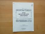 Little pieces for flute and guitar, Moyse, transcribed and, Ophalen of Verzenden, Gebruikt, Klassiek, Dwarsfluit of Piccolo