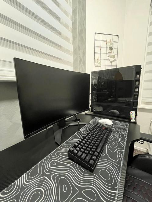 Game PC + 27” 250 hz Monitor + Toetsenbord + Muis | Ryzen 7, Computers en Software, Desktop Pc's, Zo goed als nieuw, Onbekend