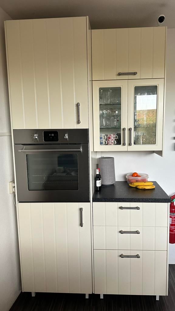 Keukenblok met heteluchtoven - ikea, Ophalen, Gebruikt, Overige typen, Hoogglans of Gelakt