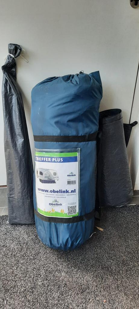 Voortent Obelink treffen plus, Caravans en Kamperen, Caravan accessoires, Zo goed als nieuw, Ophalen of Verzenden