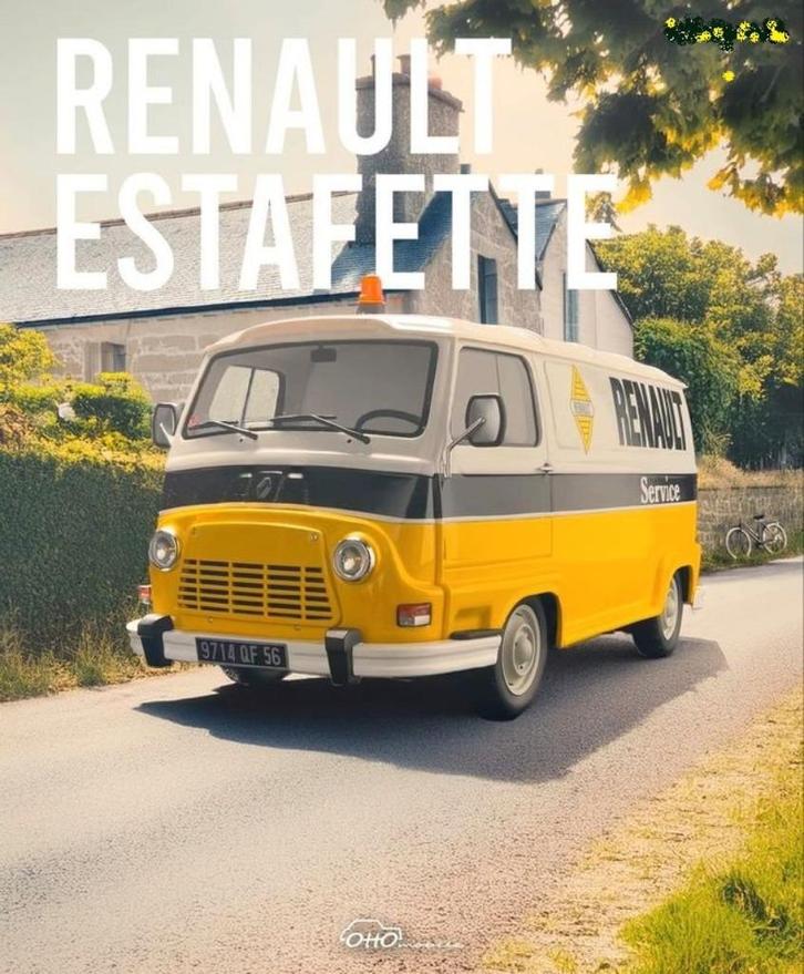 Renault Estafette Assistance Renault 1974 ottomobile OT970, Hobby en Vrije tijd, Modelauto's | 1:18, Nieuw, Auto, OttOMobile, Ophalen of Verzenden