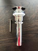 Wastafelplug pop-up chroom, 2 stuks, Doe-het-zelf en Verbouw, Sanitair, Ophalen of Verzenden, Nieuw, Chroom, Toilet