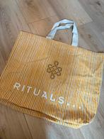 Rituals Shopper Tas Geel/Wit, Ophalen of Verzenden, Zo goed als nieuw, Geel, Shopper