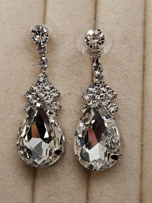Antiek stijl verzilverde oorstekers., Sieraden, Tassen en Uiterlijk, Oorbellen, Nieuw, Overige materialen, Zilver, Ophalen of Verzenden