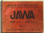 Jawa 250 Jawa 350 instructieboek 1951 (1576z) motor, Verzenden, Overige merken
