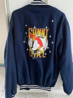 “Funny Girl” bomber jacket, Ophalen, Zo goed als nieuw, Blauw