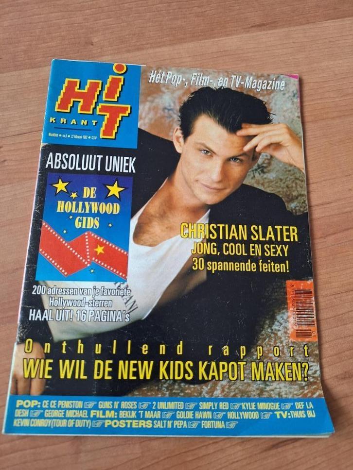 Hitkrant 1992 Guns & Roses Rick Astley 2 Unlimited Fortuna, Verzamelen, Tijdschriften, Kranten en Knipsels, Tijdschrift, Nederland