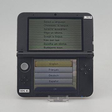 Nintendo 3DS XL Zwart Incl: Oplader beschikbaar voor biedingen