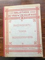 Elis. M. Rogge Patronen voor borduurwerk III 1925, Gelezen, Borduren en Naaien, Ophalen of Verzenden, Elis. M. Rogge