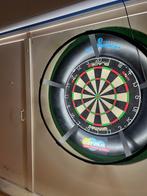 Dartbord met led verlichting, Sport en Fitness, Darts, Ophalen of Verzenden, Zo goed als nieuw, Dartbord