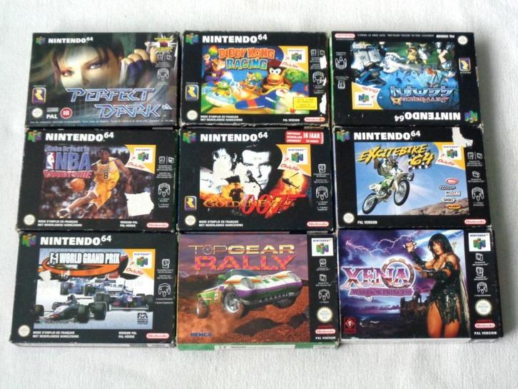 Nintendo 64 spellen, Spelcomputers en Games, Games | Nintendo 64, Zo goed als nieuw, Racen en Vliegen, 1 speler, Vanaf 3 jaar