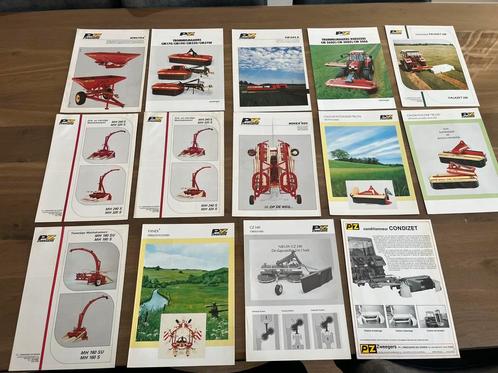 PZ Zweegers landbouwmachine folders 14 stuks, Boeken, Catalogussen en Folders, Zo goed als nieuw, Ophalen of Verzenden