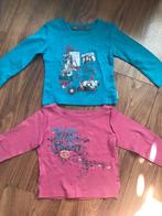 2 MEXX meisjes shirts tops turquoise en roze maat 92, Kinderen en Baby's, Kinderkleding | Maat 92, Nieuw, Meisje, Ophalen of Verzenden