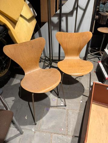 Fritz Hansen Vlinderstoelen jaren 50 beschikbaar voor biedingen