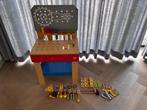 kinderspeelgoed werkbank, Kinderen en Baby's, Speelgoed | Houten speelgoed, Ophalen, Gebruikt, Overige typen