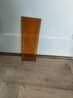 Oranje glas gewolkt, Doe-het-zelf en Verbouw, Glas en Ramen, Minder dan 80 cm, Minder dan 80 cm, Ophalen of Verzenden, Zo goed als nieuw