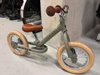 Trybike steel loopfiets vintage groen, Ophalen, Zijwieltjes, Trybike, Minder dan 16 inch