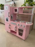 KidKraft Keukentje zgan roze zilver van hout, Kinderen en Baby's, Speelgoed | Speelkeukens, Speelkeuken, Zo goed als nieuw, Hout