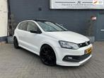 Volkswagen Polo 1.2 TSI R-Line DSG Panoramadak Clima! Inruil, Euro 5, Gebruikt, Zwart, Leder en Stof