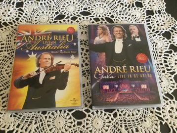 2 dvd’s van André Rieu. Mooi als  voor Decembermaand  beschikbaar voor biedingen