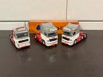 Tekno de Kraker set, Hobby en Vrije tijd, Modelauto's | 1:50, Ophalen of Verzenden, Zo goed als nieuw, Bus of Vrachtwagen, Tekno