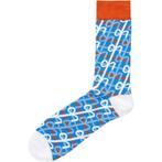happy sock albert heijn AH limited fan sokken dames carnaval, Sokken en Kniesokken, Albert Heijn, Wit, Maat 35 t/m 38