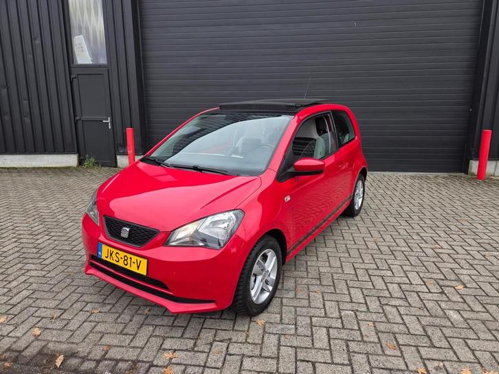 Seat MII 1.0 Style Pano Mooie Auto Apk tot en met feb 2027, Auto's, Seat, Bedrijf, Te koop, Mii, ABS, Airbags, Airconditioning