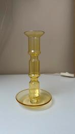 Glazen kandelaar, Ophalen of Verzenden, Zo goed als nieuw, Overige materialen, Minder dan 25 cm