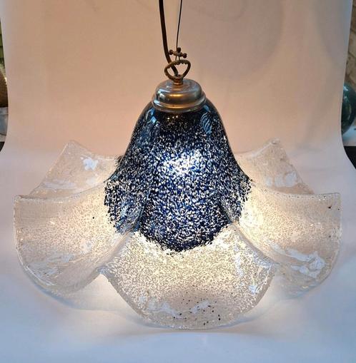 Bijzondere Murano "Tulp" Hanglamp, Huis en Inrichting, Lampen | Plafondlampen, Zo goed als nieuw, Glas, Ophalen of Verzenden