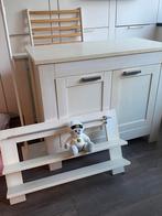 Ledikant/Commode/standaard klamboe, Ophalen, Gebruikt, Lattenbodem, Minder dan 140 cm