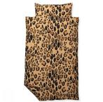 Mini Rodini dekbedovertrek leopard, Ophalen of Verzenden, Zo goed als nieuw, Jongetje of Meisje, Dekbedovertrek